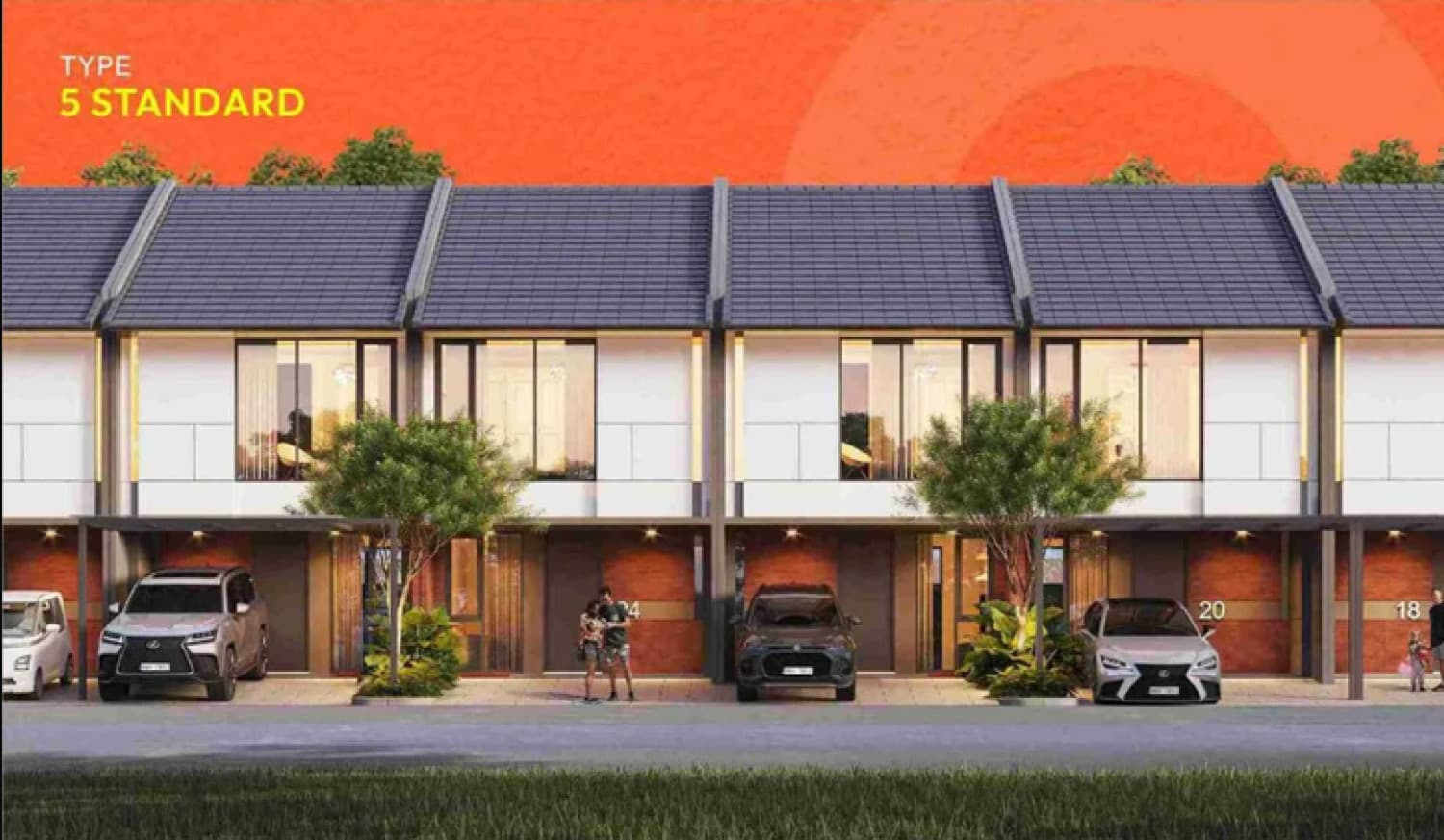 Fasad Cedana Grand Suites Park Serpong