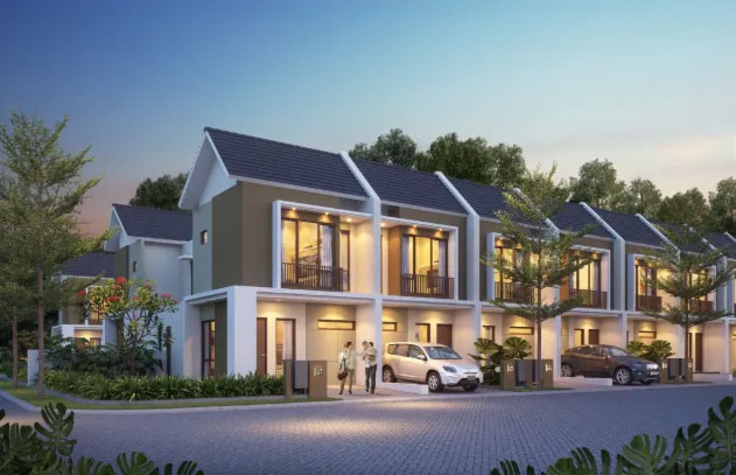 Fasad Regensi Melati Mas