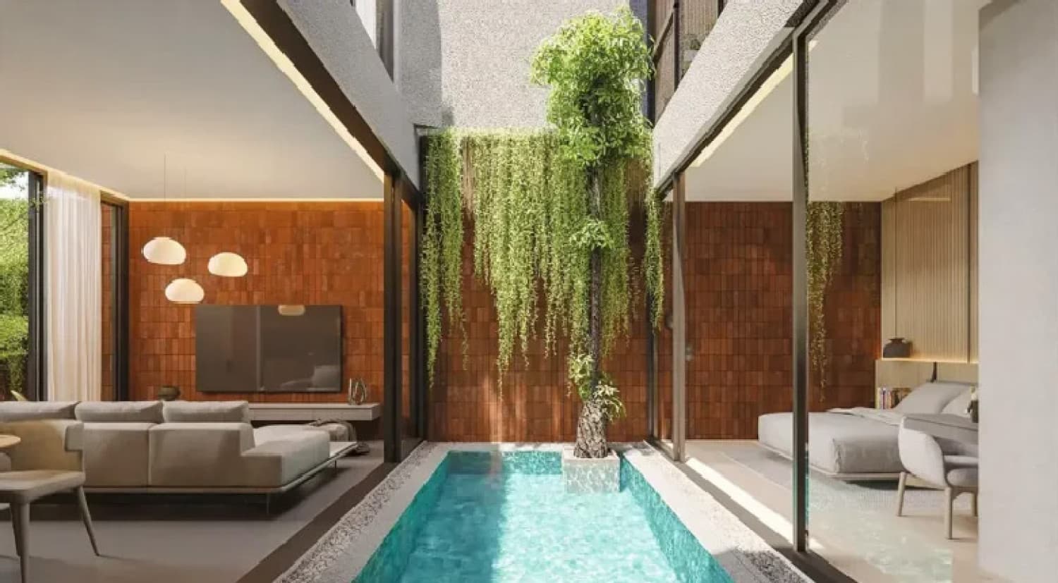 Living Room Damara Village Serpong