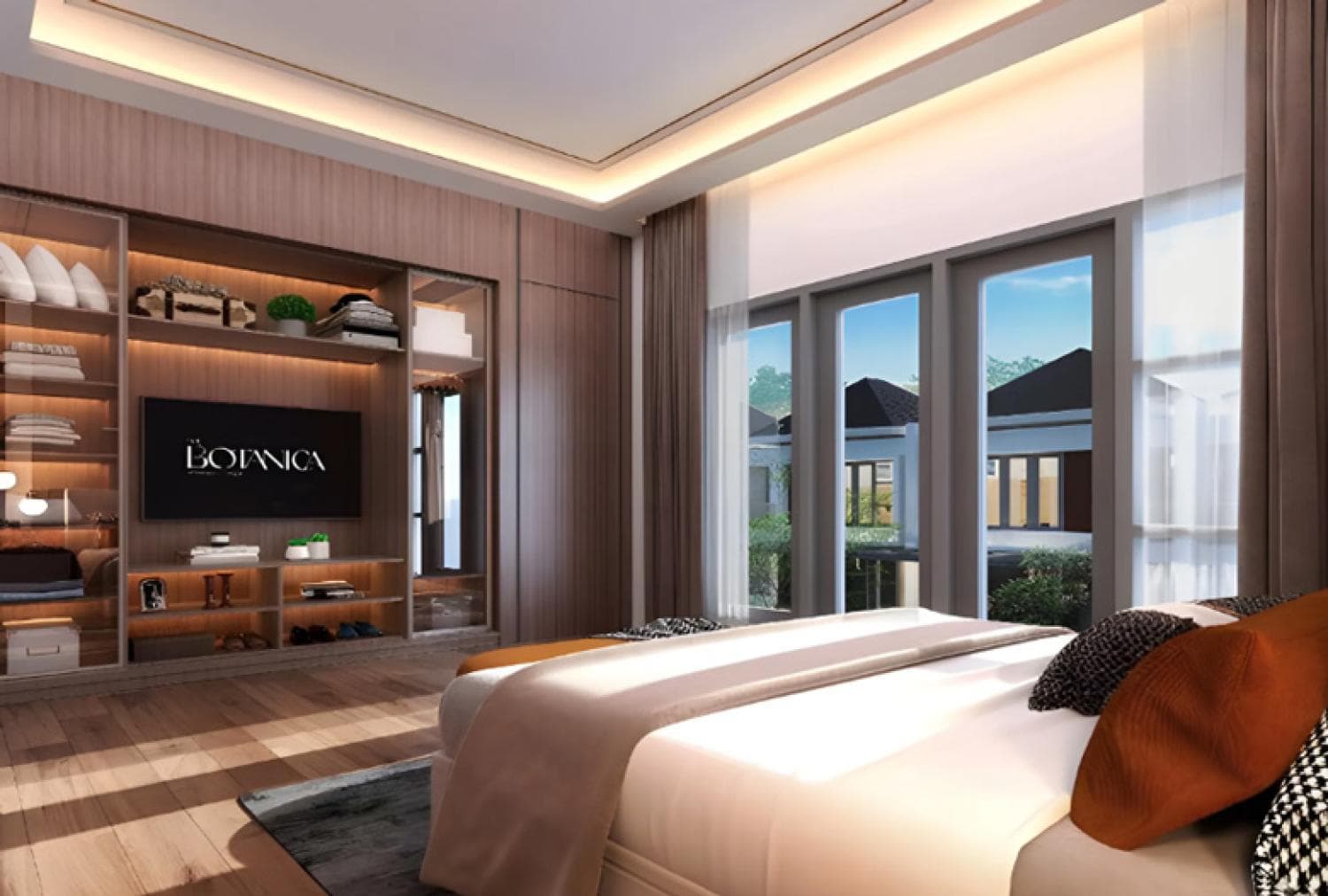 Master Bedroom Botanica Cibubur