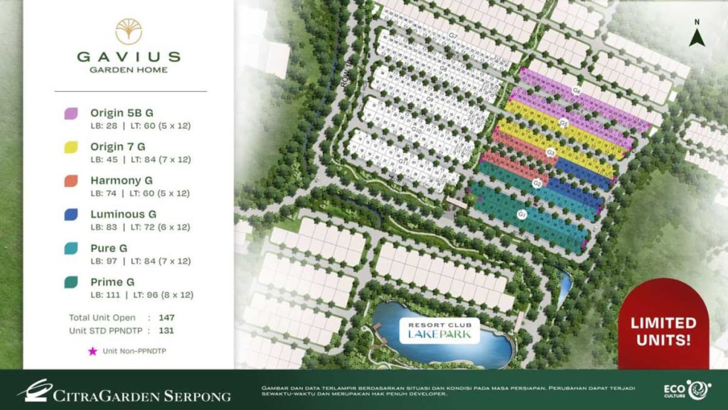 Siteplan Cluster