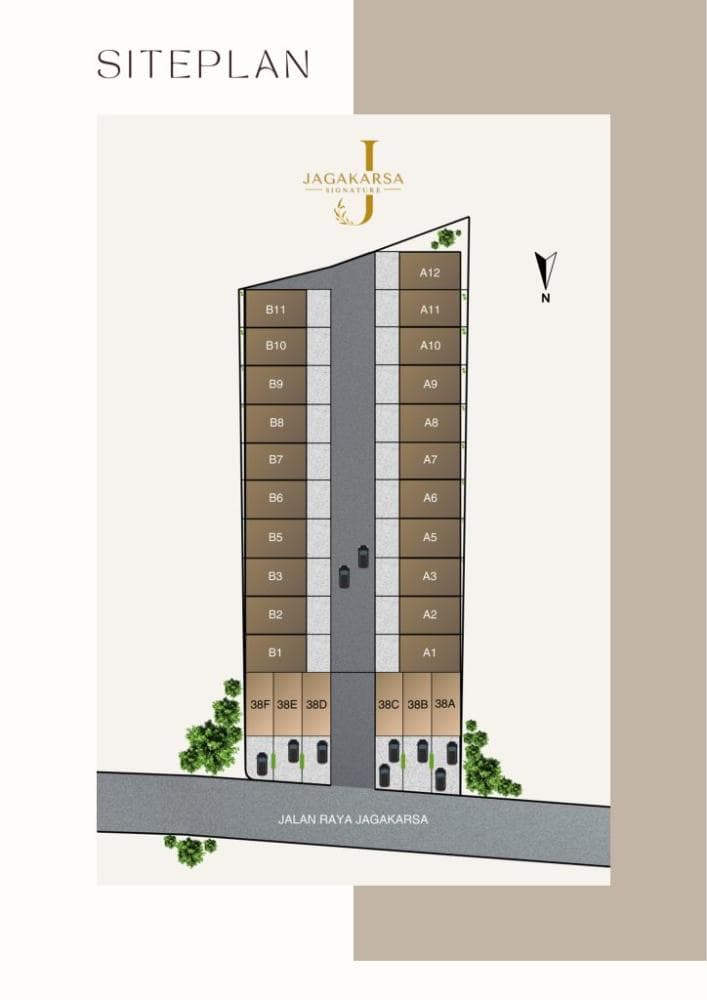 Siteplan Jagakarsa Signature