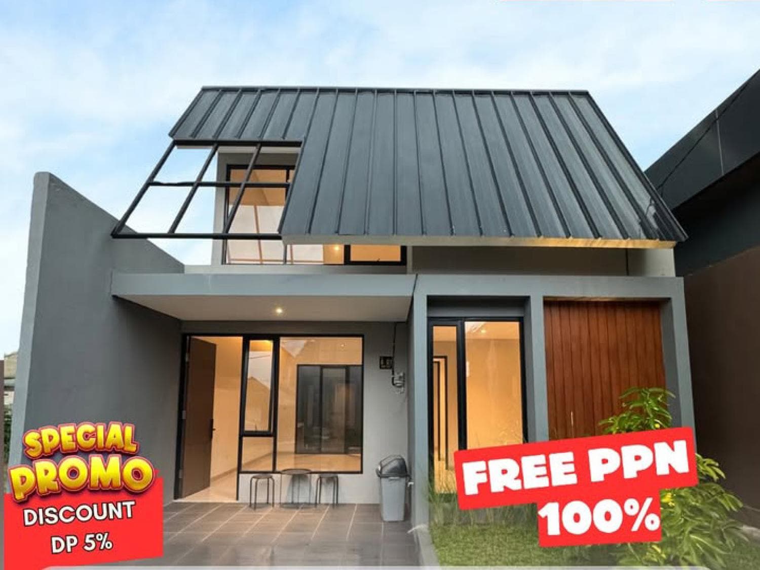 Fasad Perumahan Bukti Raya