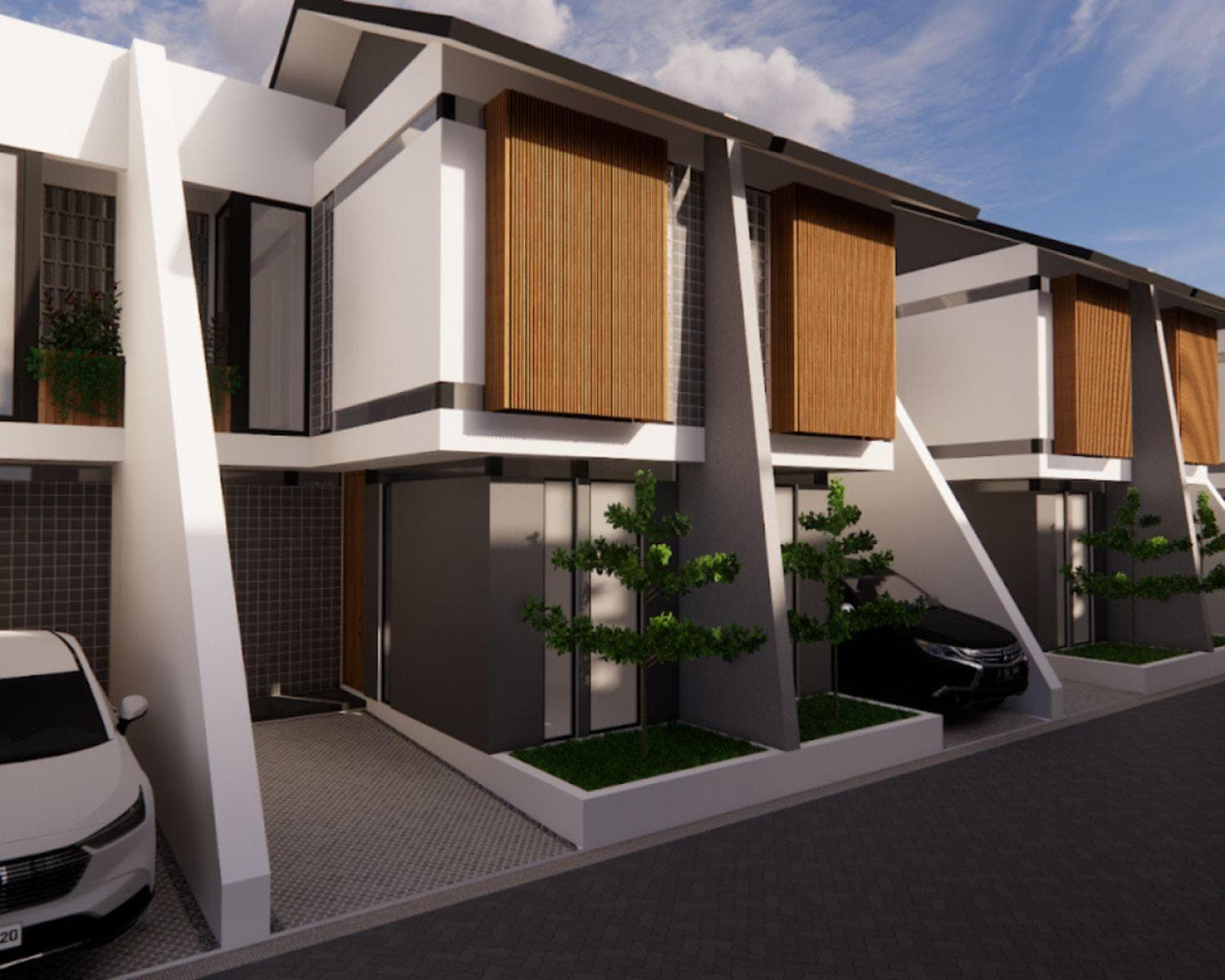 Fasad Natavasa Townhouse