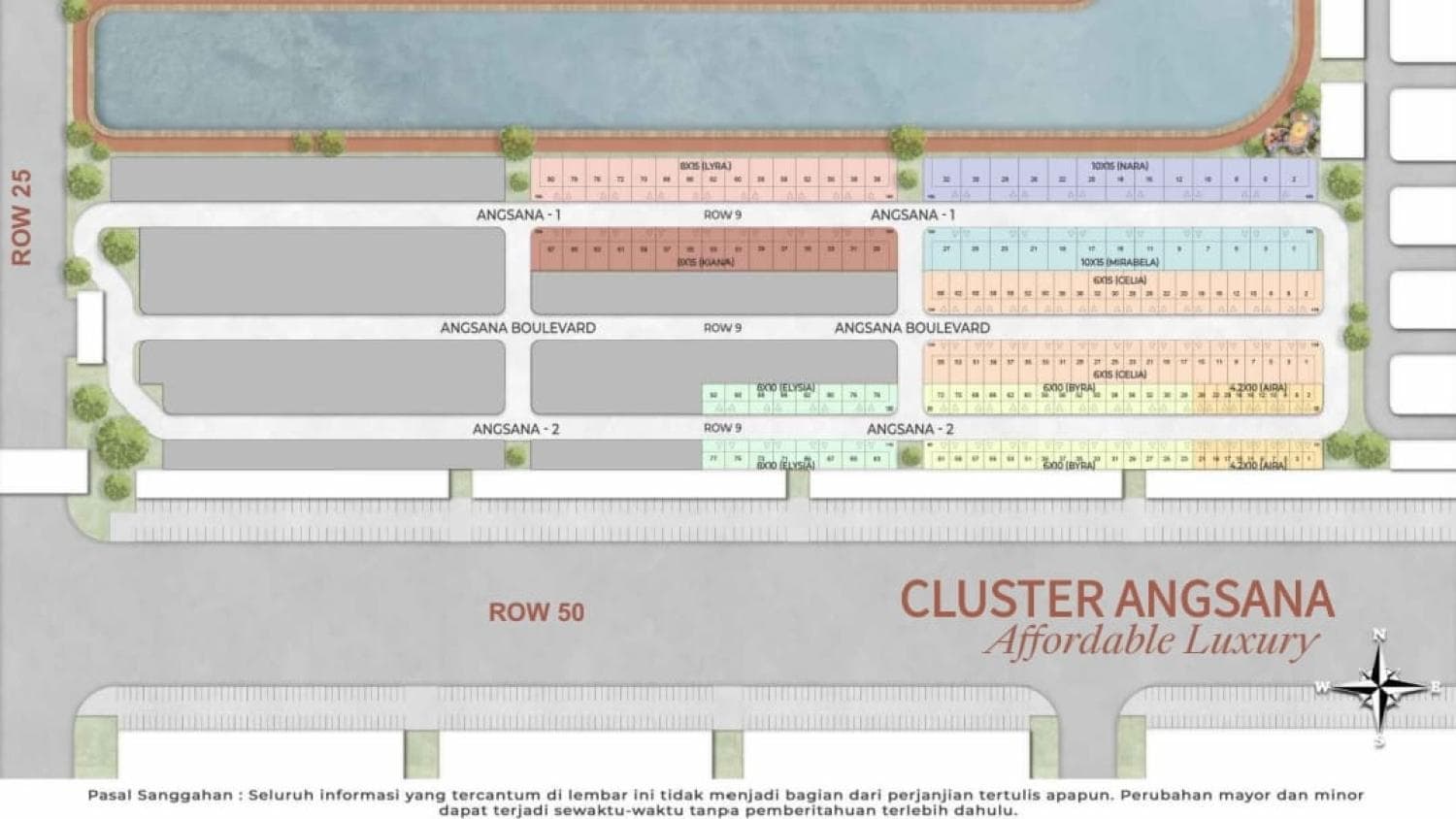 Siteplan Cluster