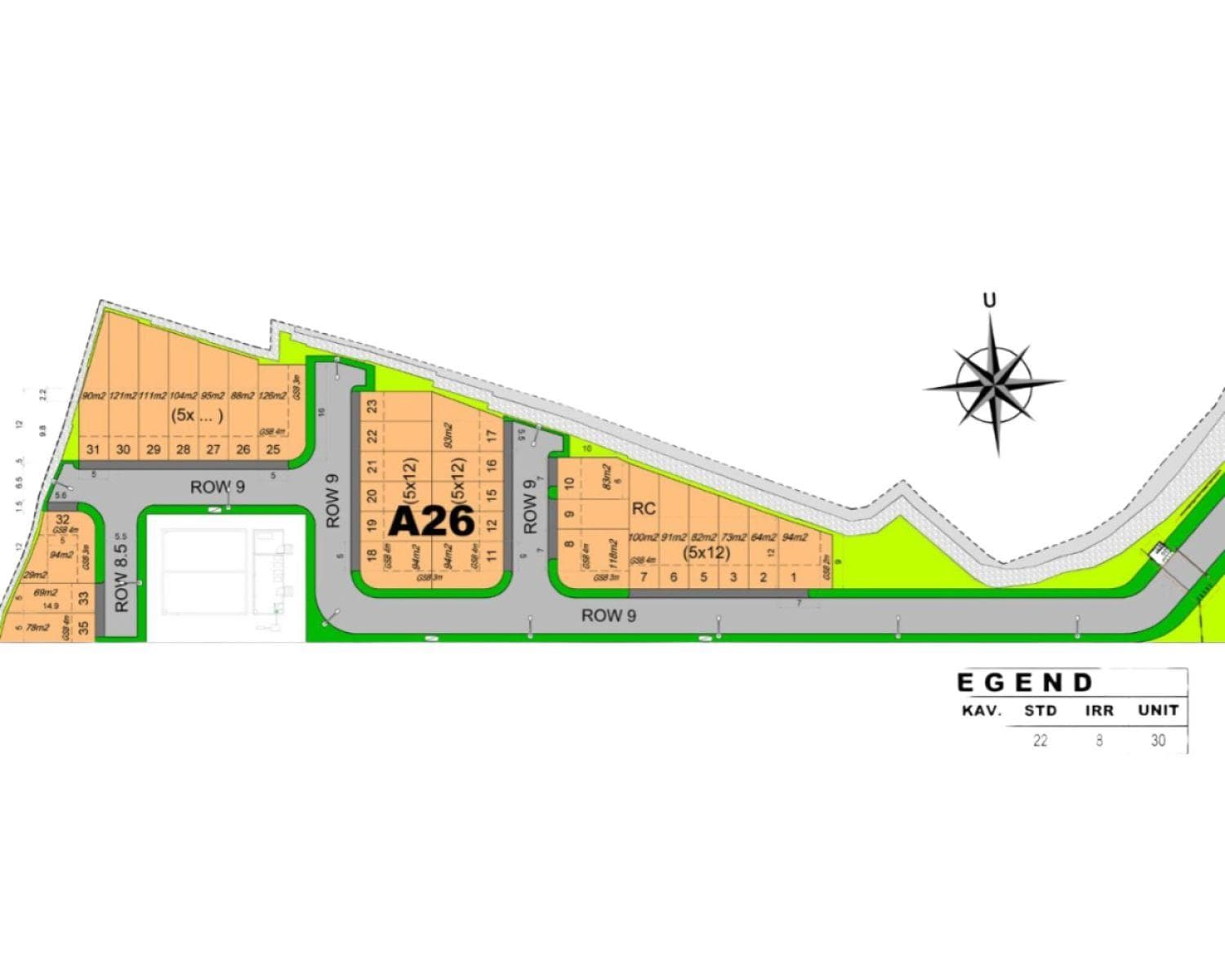 Siteplan Elvara