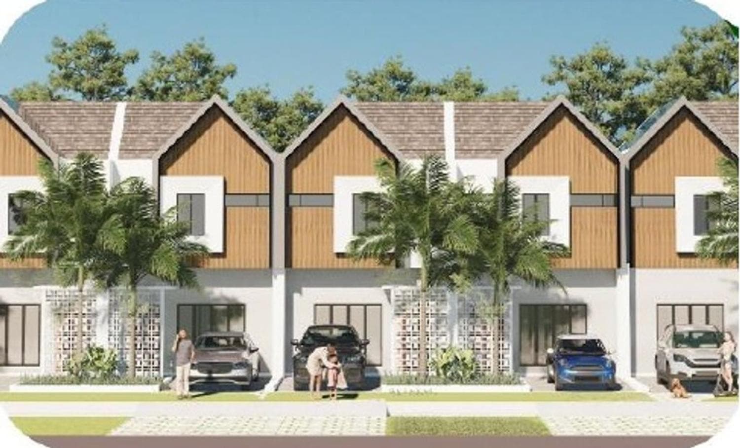 Fasad Tugu Permai SOHO