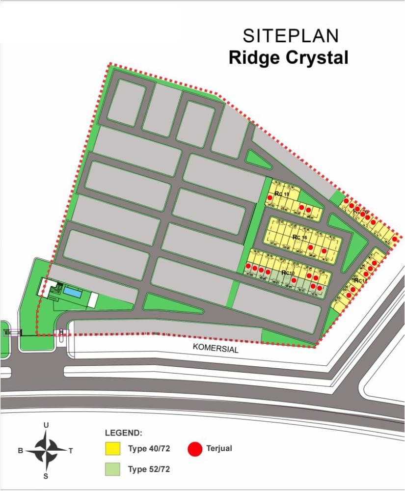 Siteplan Ruby at Ridge Crystal