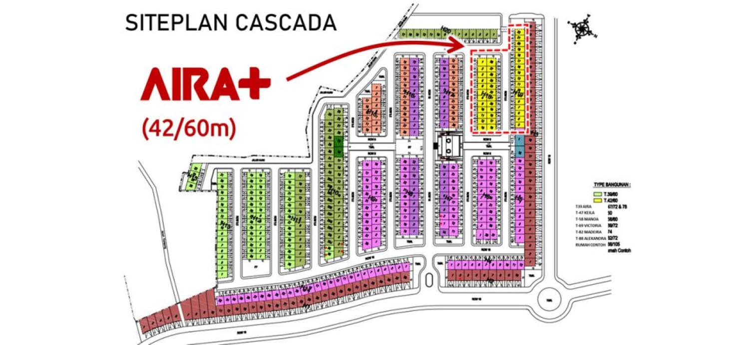 Siteplan Aira