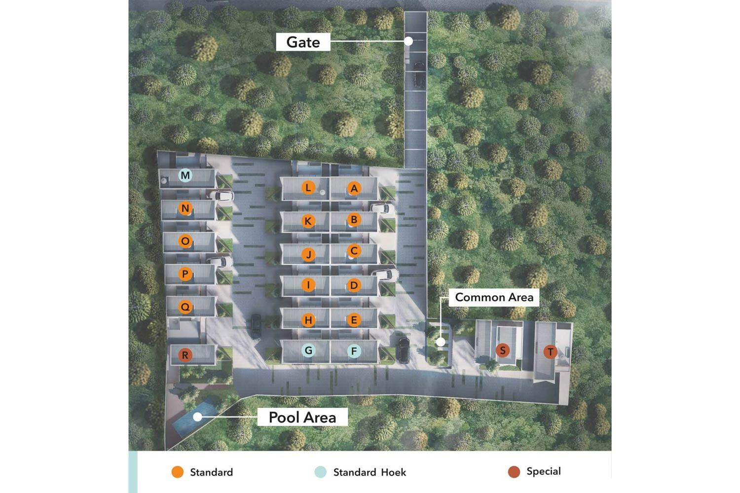 Siteplan Cluster