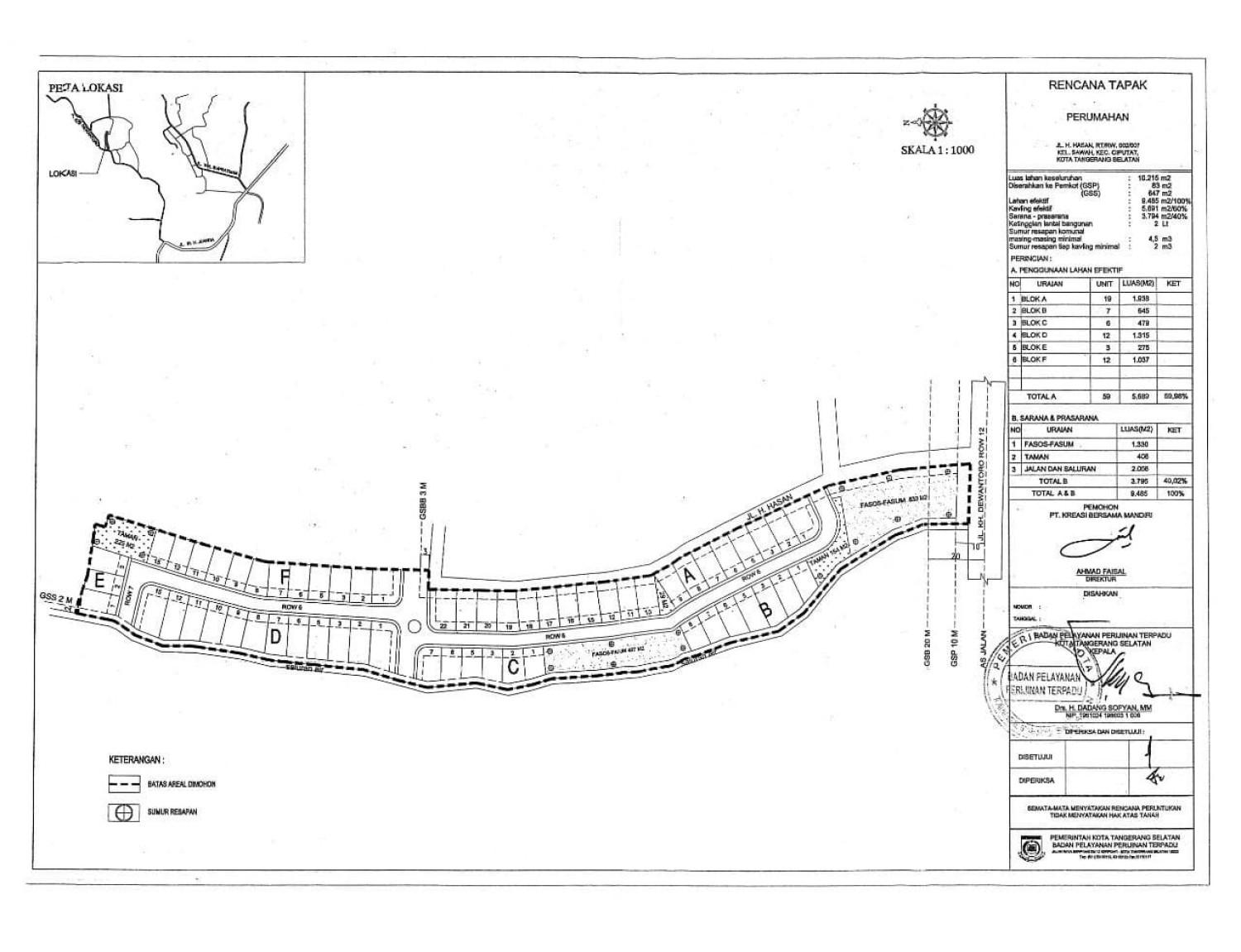 Siteplan Cluster