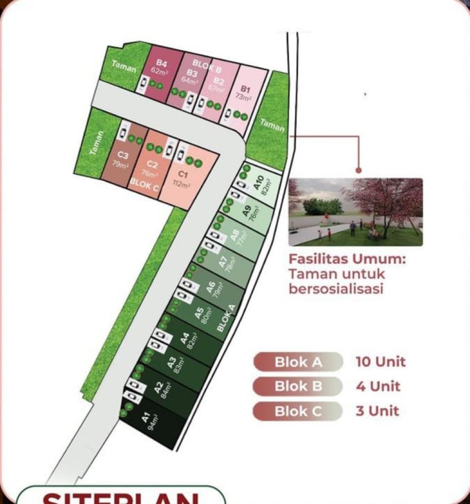 Siteplan The Kyoto Green Resort