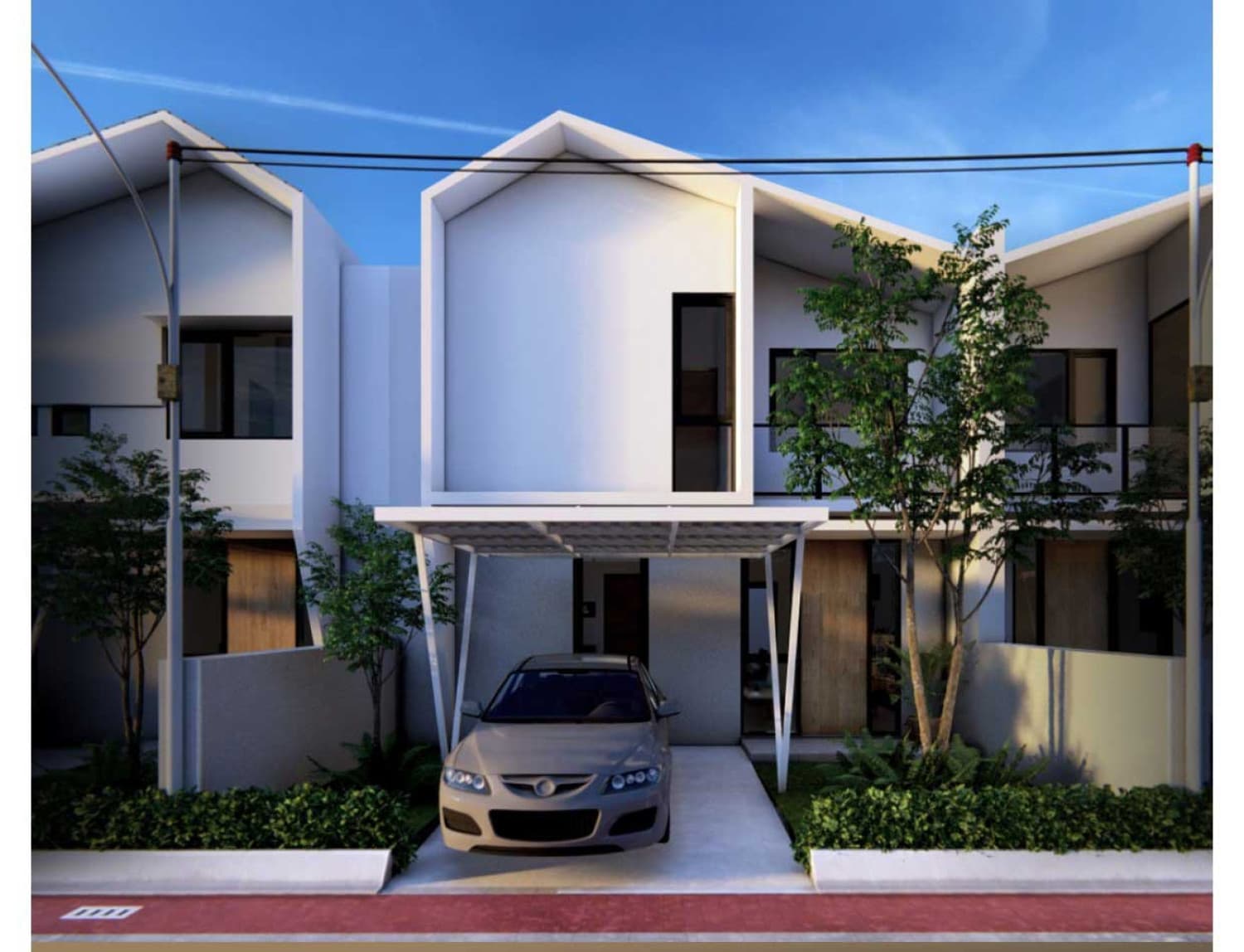 fasad Cassario Townhouse