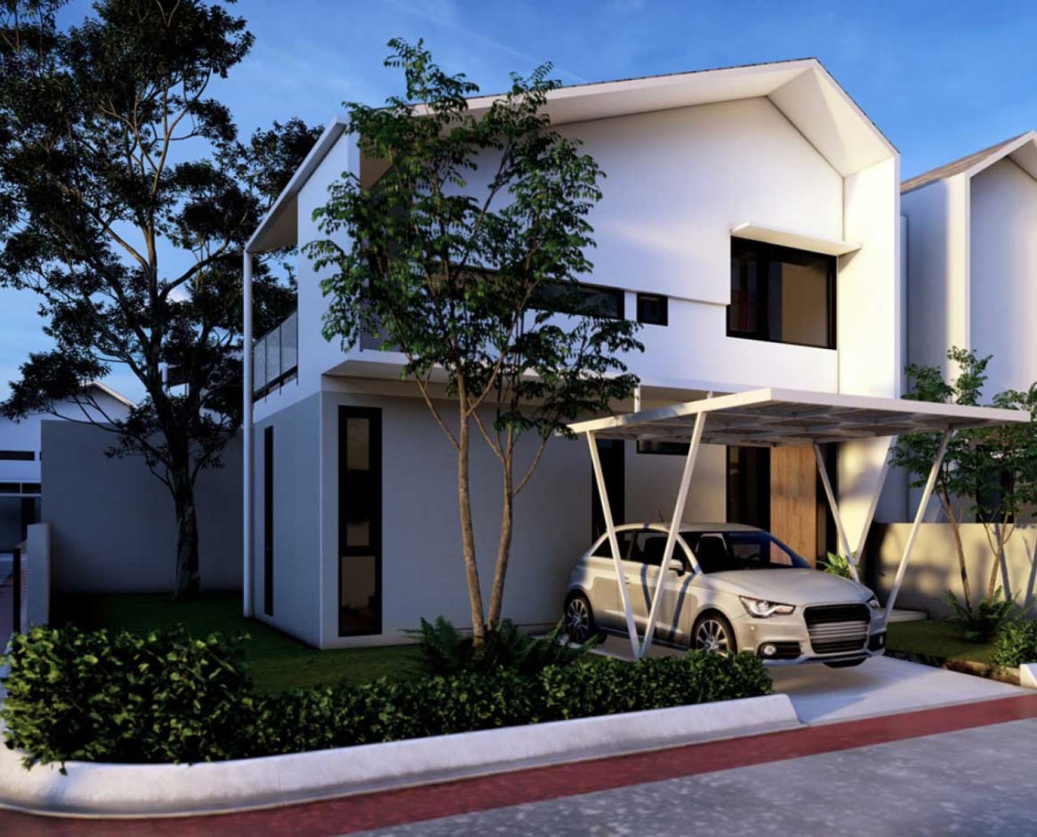 fasad Cassario Townhouse