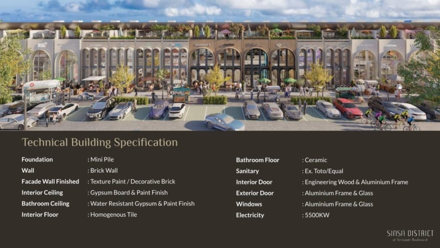 Ruko Sinsa District Senopati Boulevard