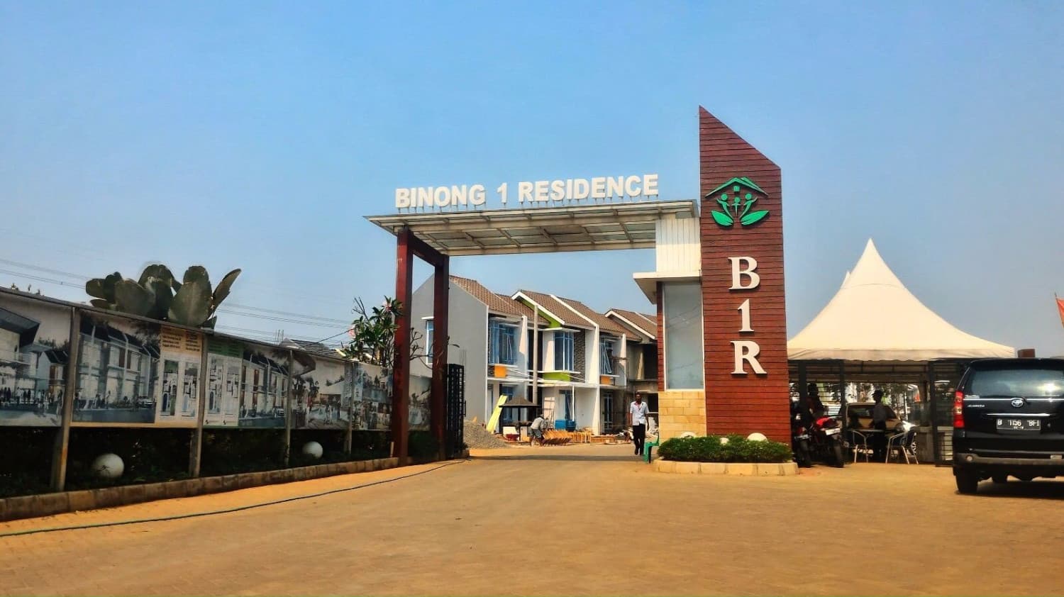 gate Binong 1 Residence