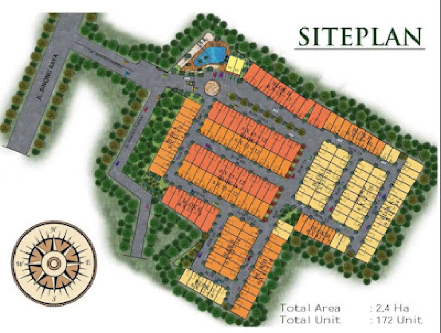Siteplan Binong 1 Residence