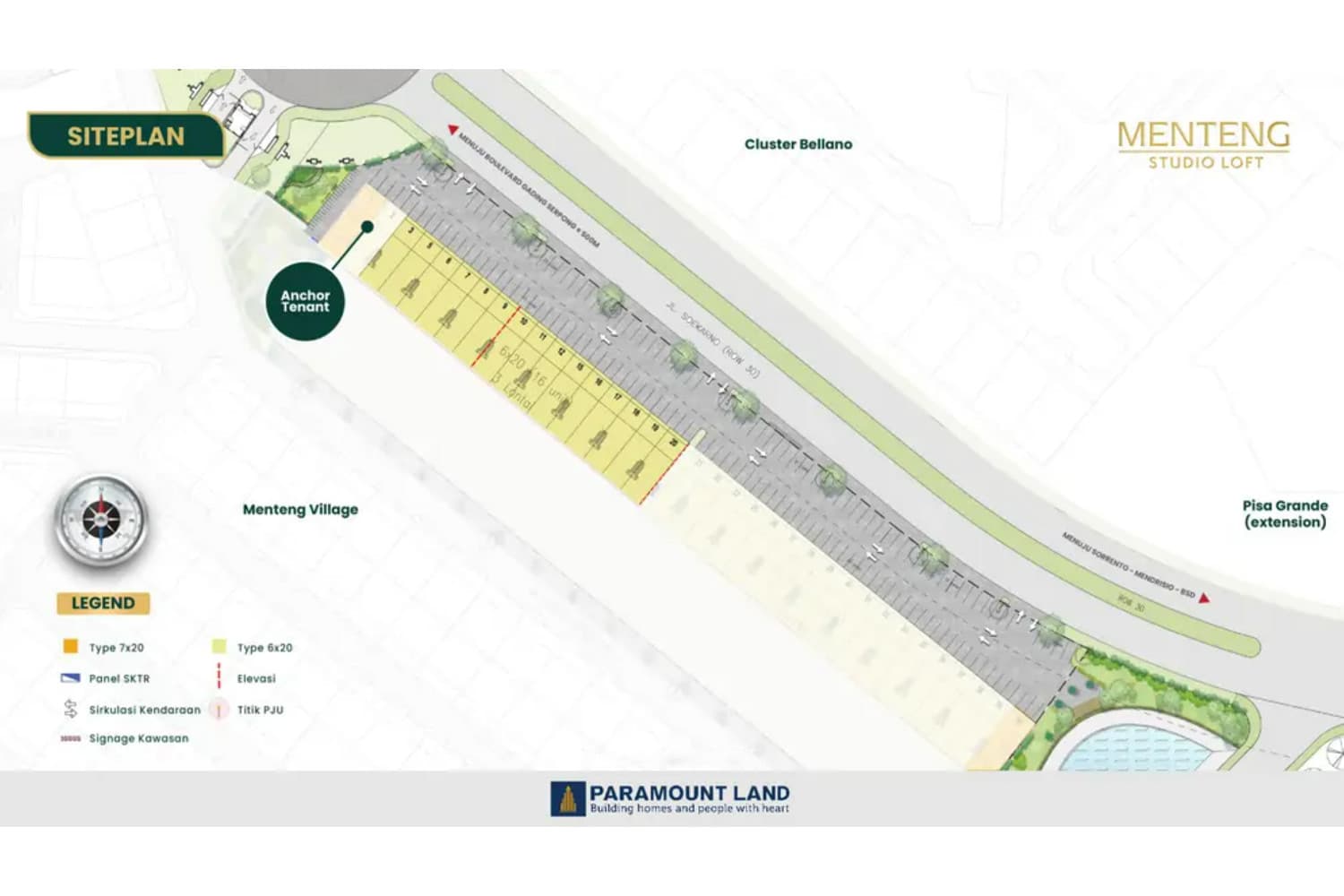 Siteplan Cluster