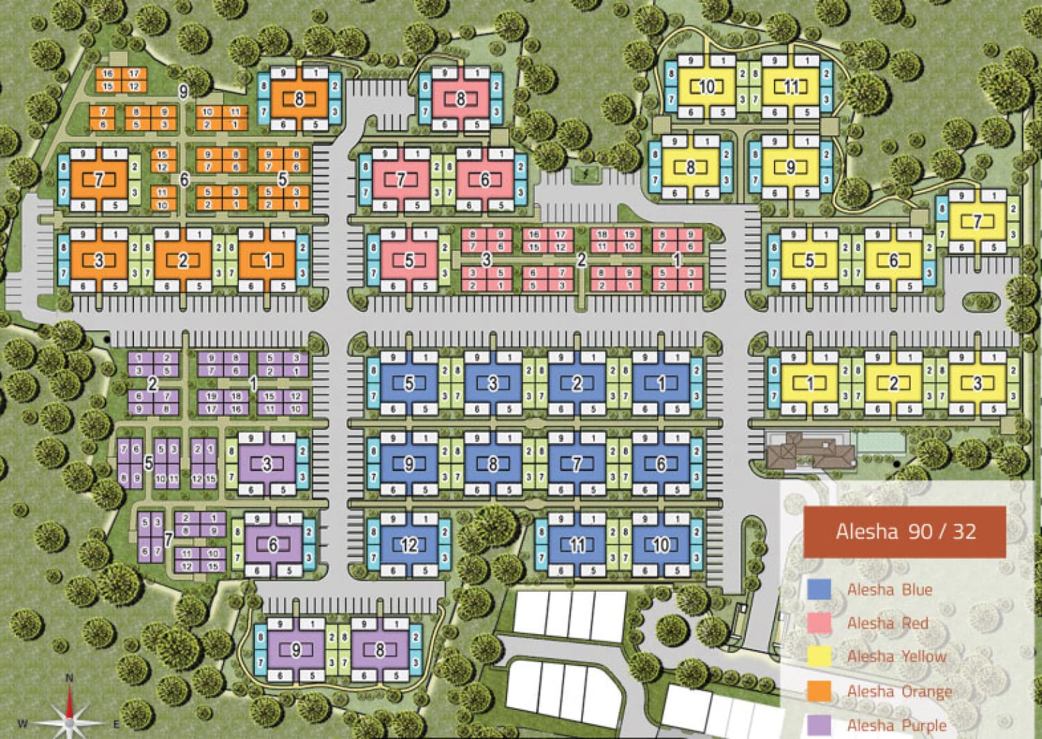 Siteplan New Alesha House BSD City