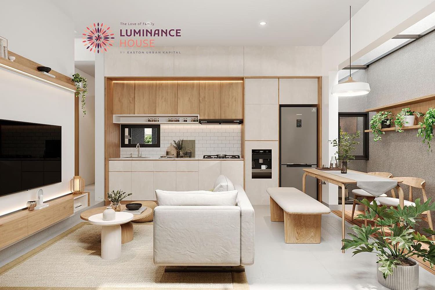 Living Room Luminance House