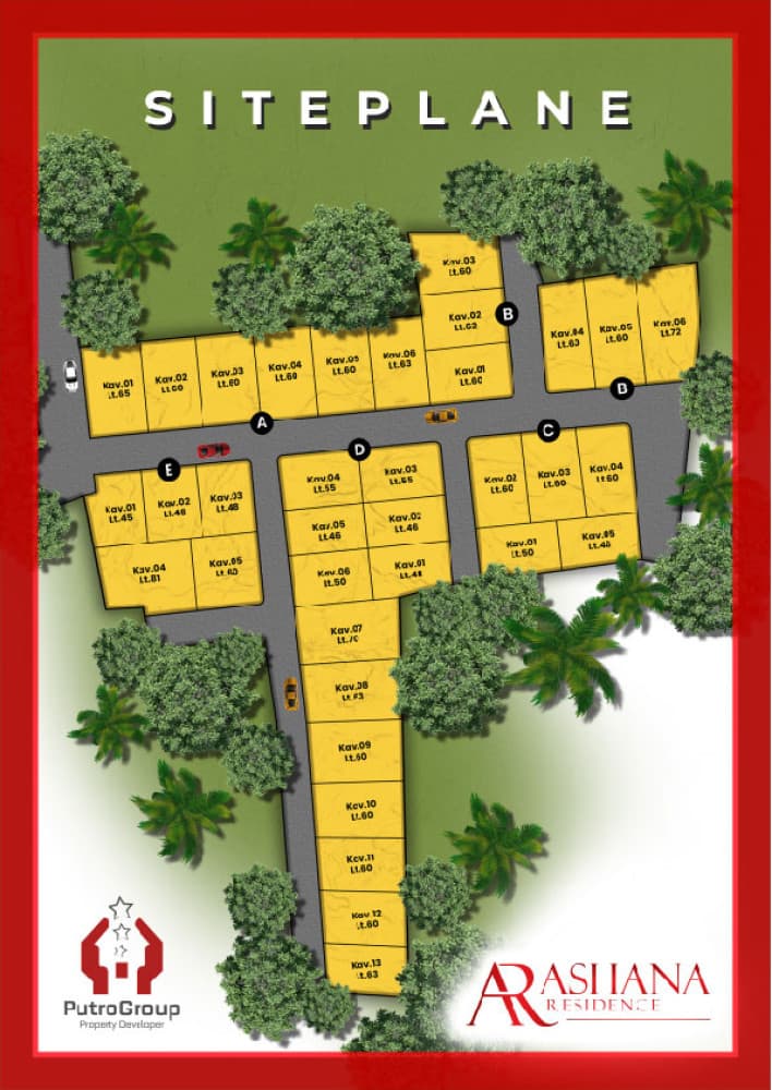 Siteplan Ashana Residence