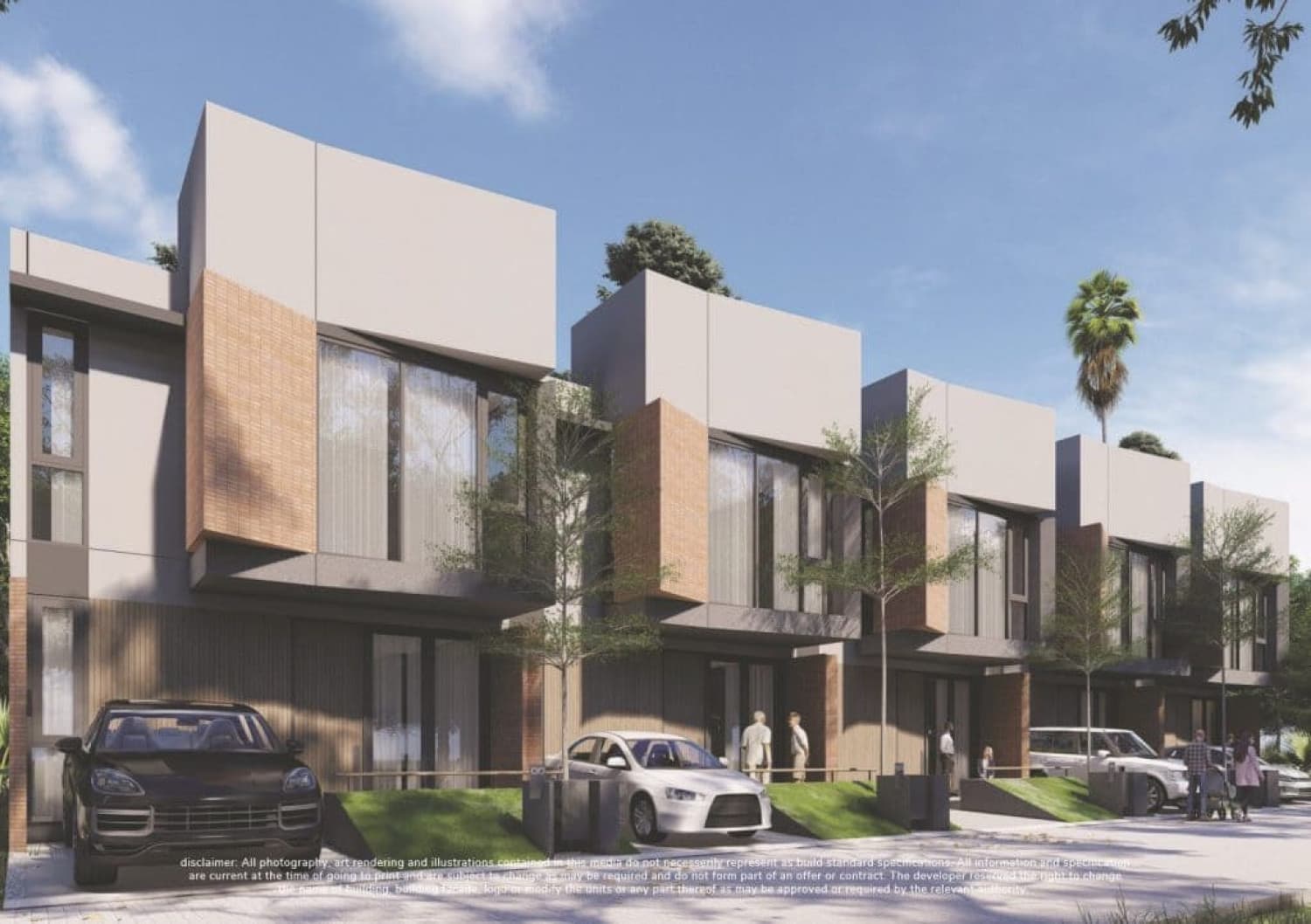 Fasad Paradesa Neville Bintaro