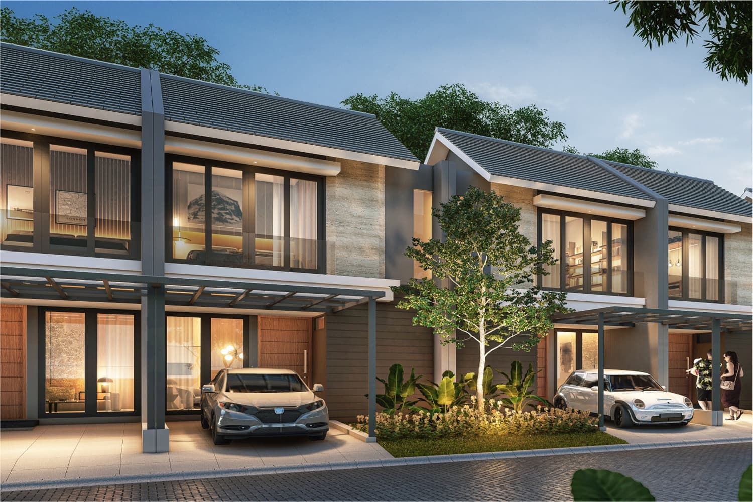 Fasad Tipe Onega Northwest Lake Citraland Surabaya