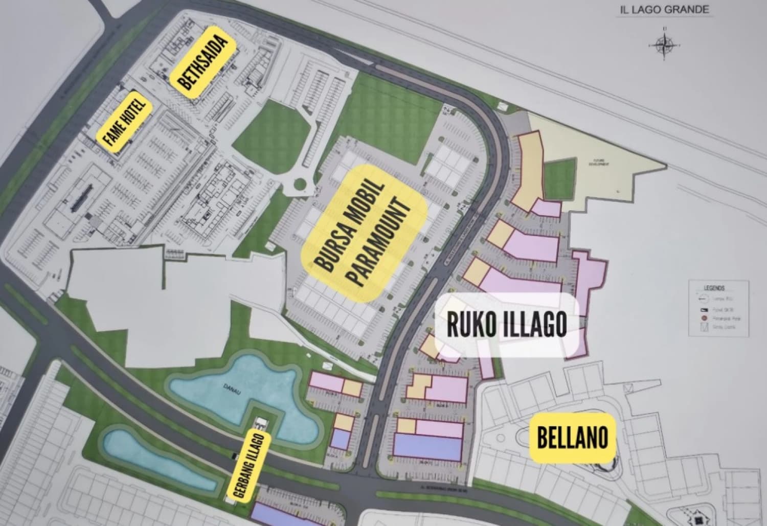 Siteplan Cluster