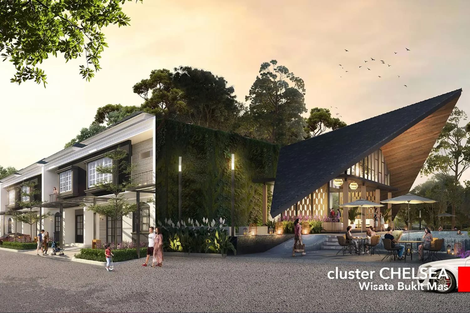 Cluster Area Chelsea Wisata Bukit Mas