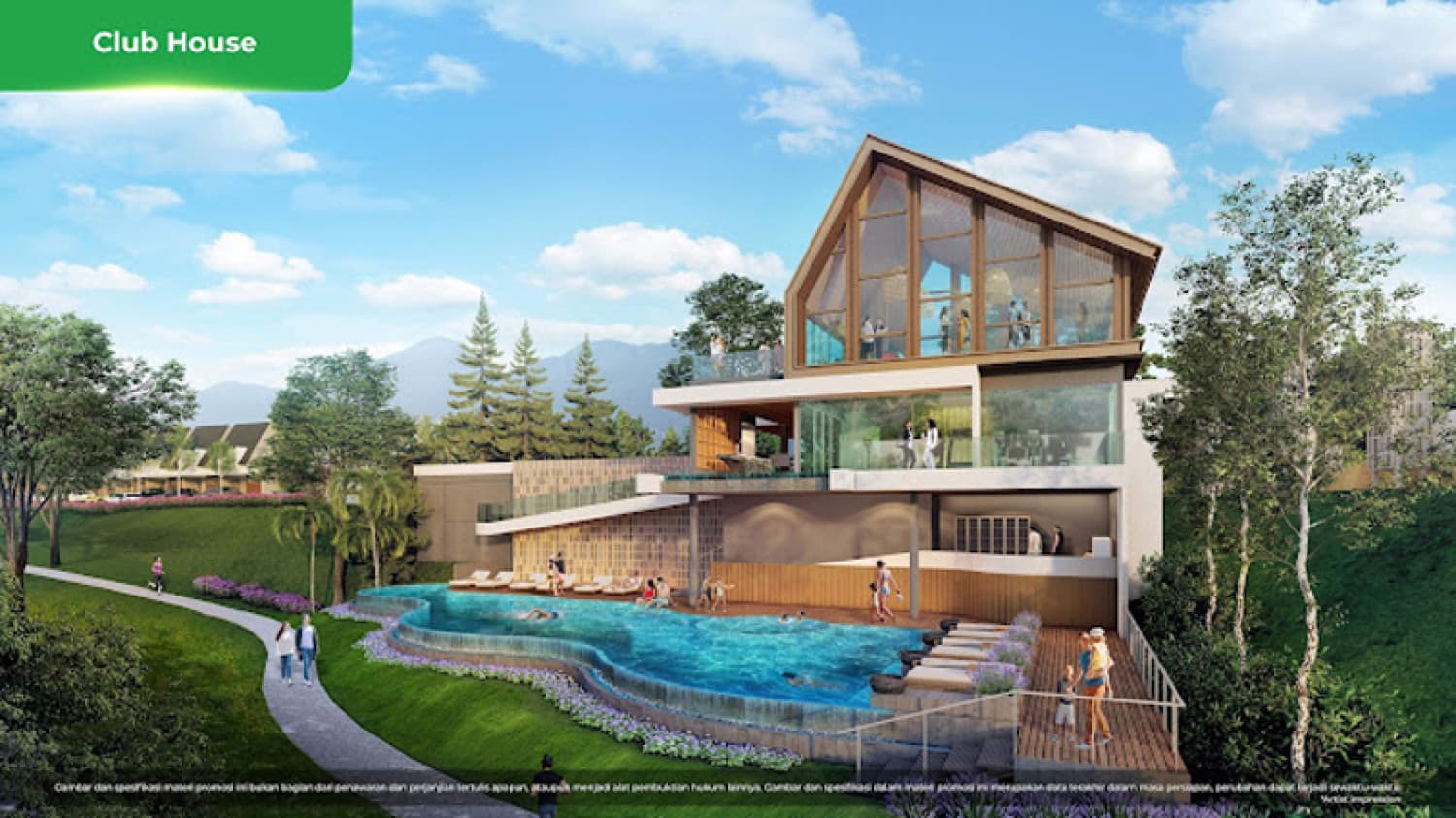 Clubhouse dan Sports Club PutuNata Resort & Residence