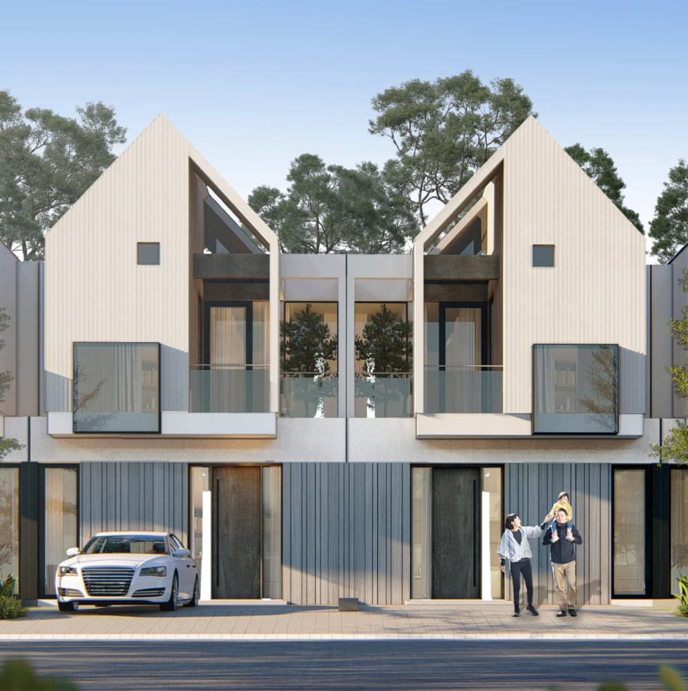 Fasad Garden Ville 2 @Graha Natura