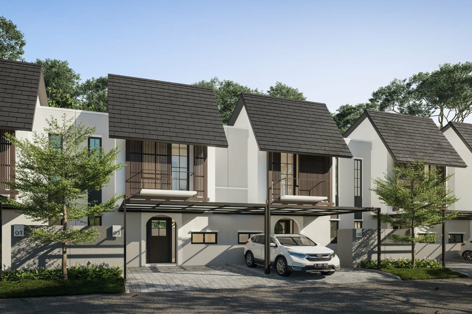 Fasad Amesta Living Surabaya