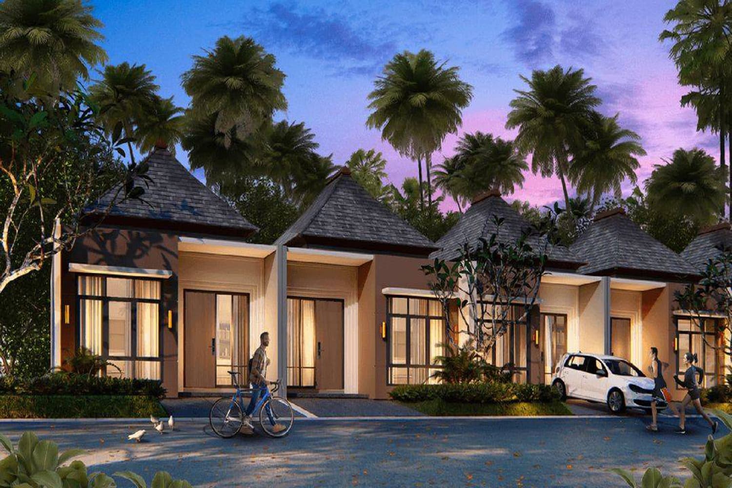 Fasad Tipe Asoka Adhi City Sentul