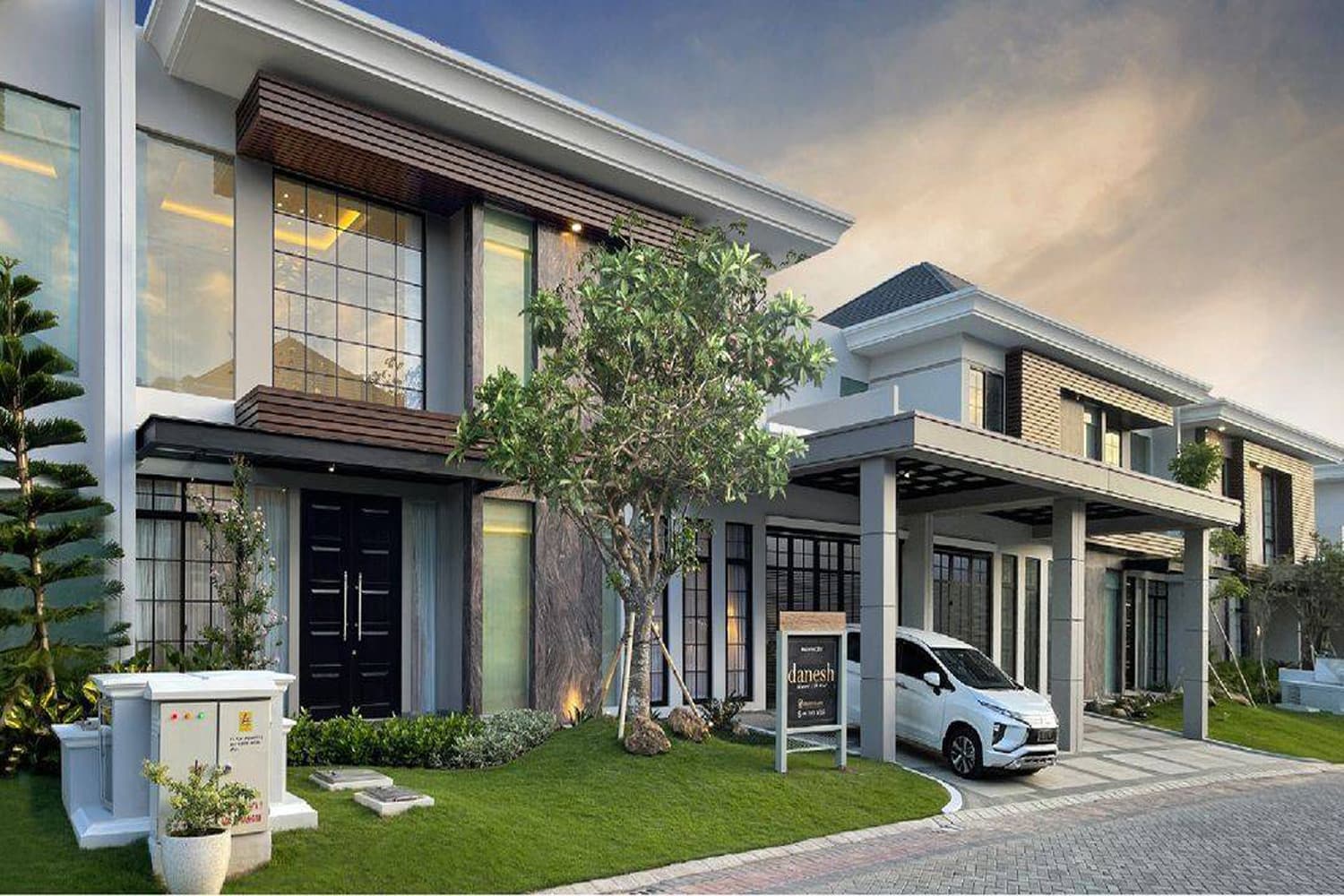 Fasad Aruba Villa Grand Island