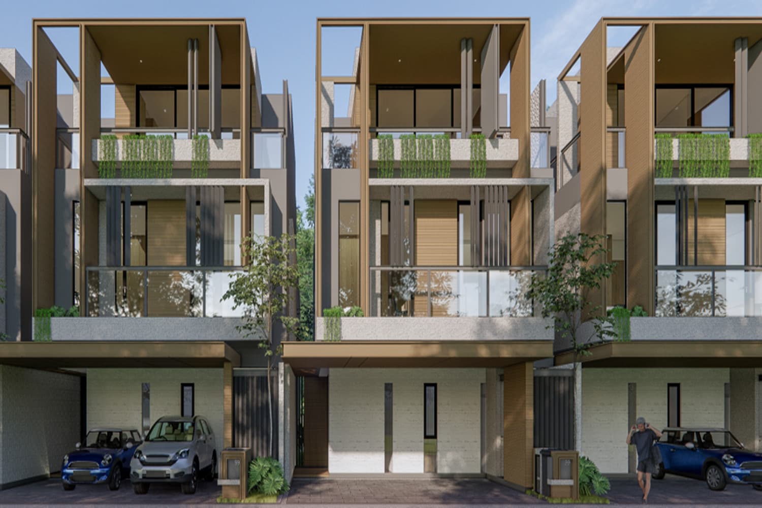 Fasad South Tresort Metland Cyber Puri