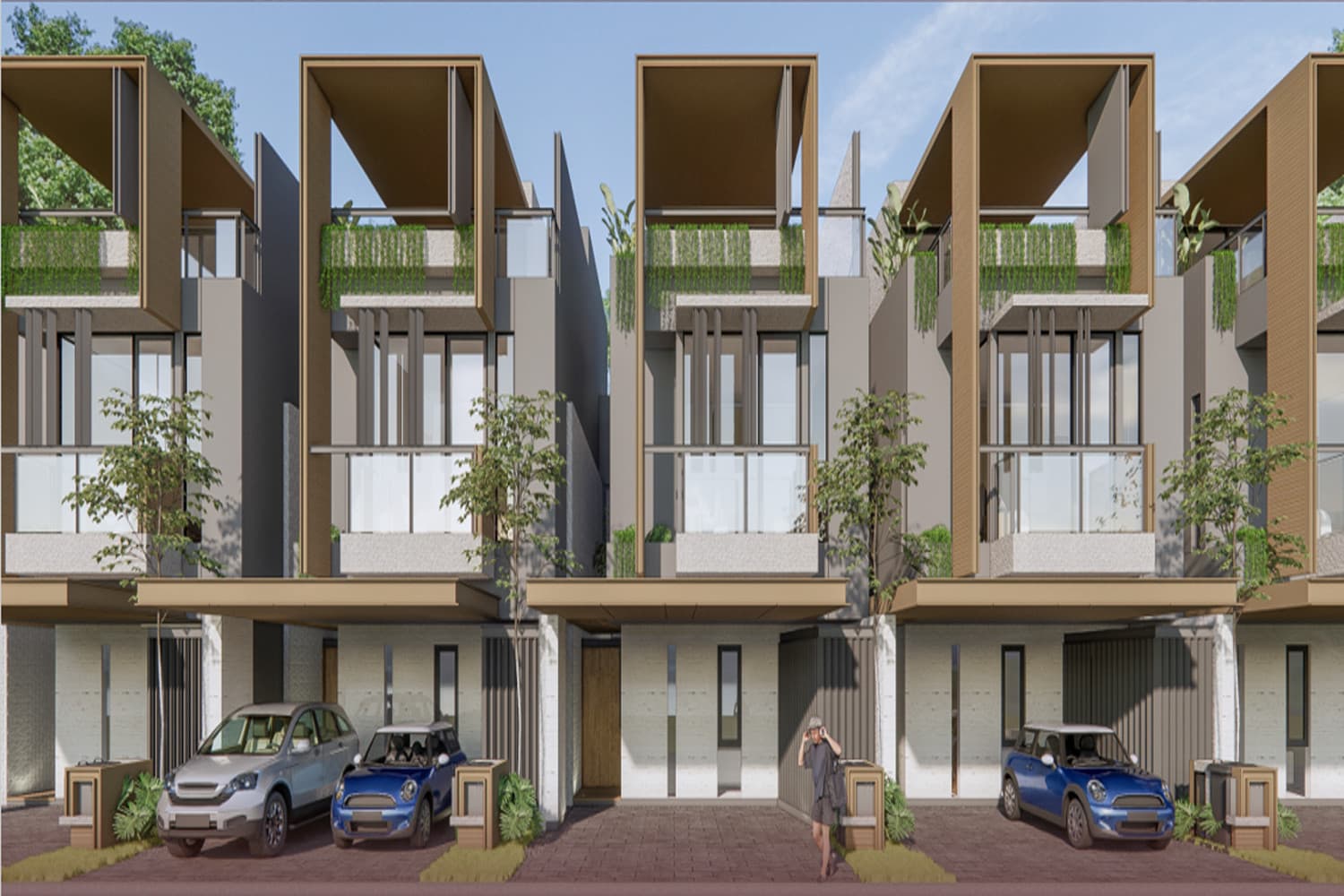 Fasad South Tresort Metland Cyber Puri