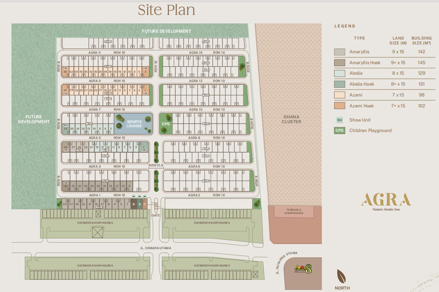 Siteplan Agra Suvarna Sutera