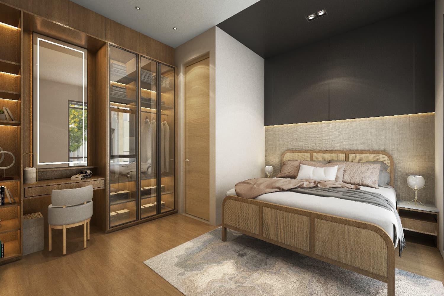 Bedroom Kaliandra Garden Villa Tipe Mariposa