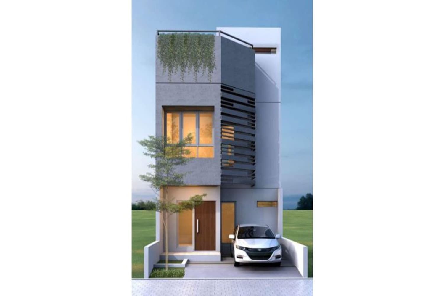 Fasad Taman Wijaya Mansion