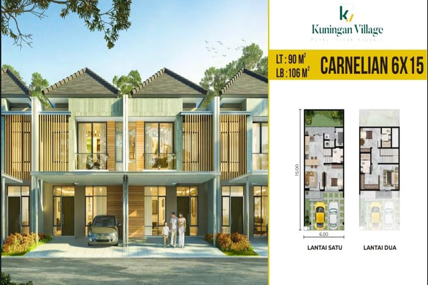 Fasad Kuningan Village PIK 2