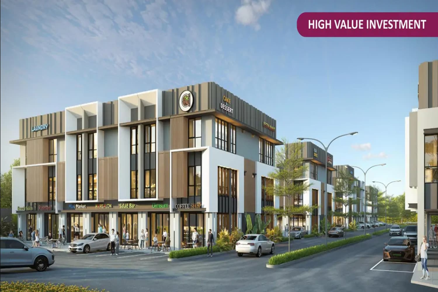 Area Ruko Akasa Promenade BSD