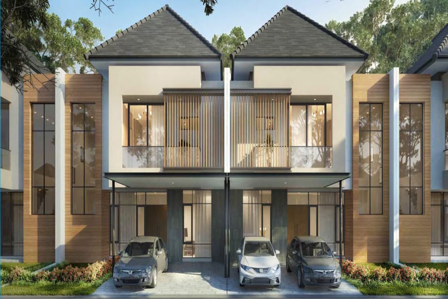 Fasad Kuningan Village PIK 2