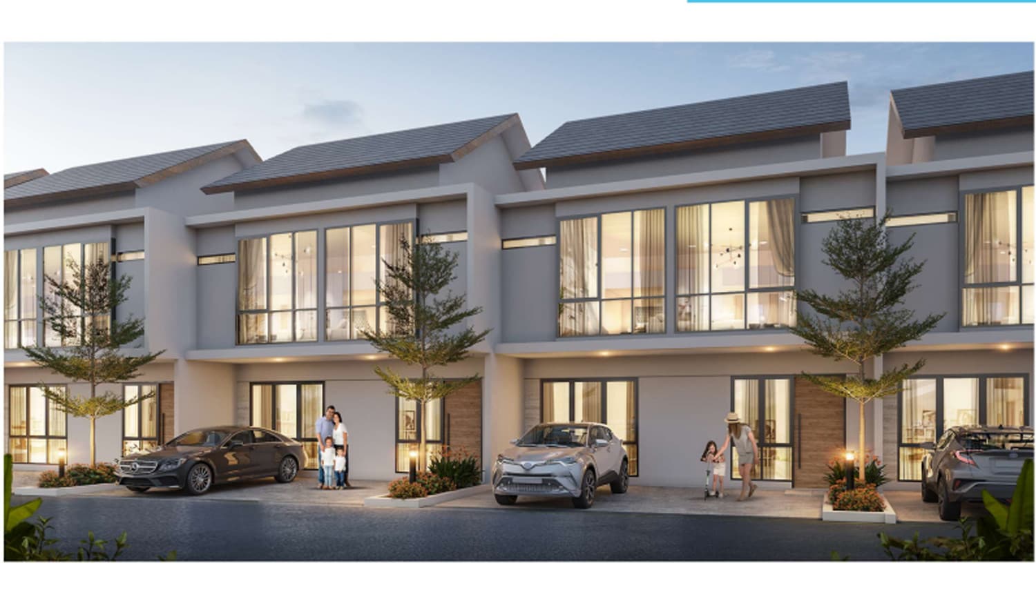 Fasad Aeroland Residence