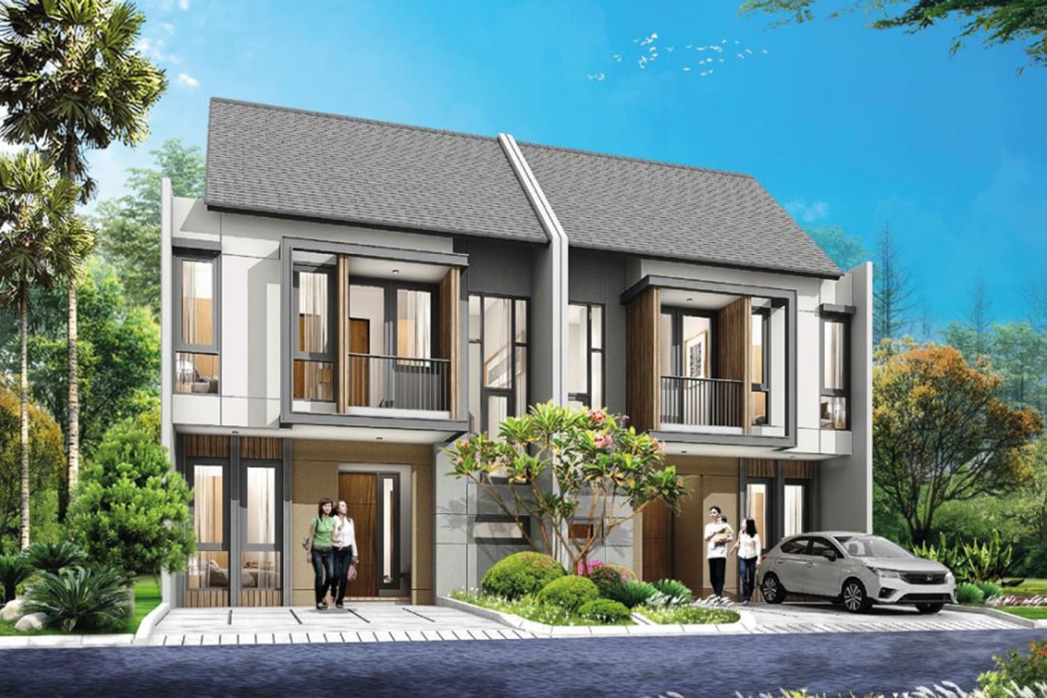 Fasad Parahyangan Garden City