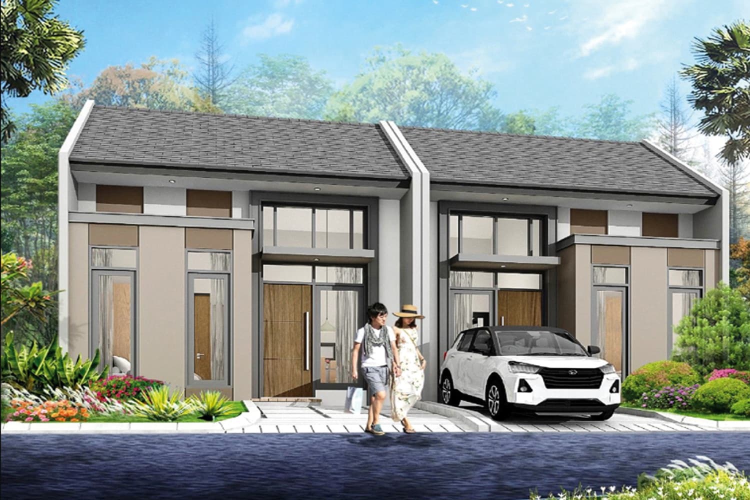 Fasad Parahyangan Garden City