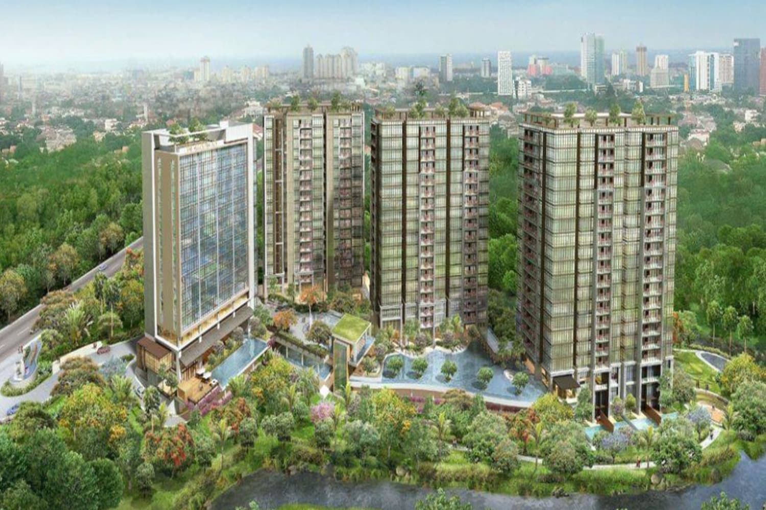 Fasad The Veranda Resort Residence