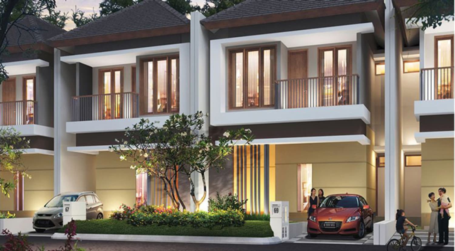 Fasad Fortune Belleza Graha Raya