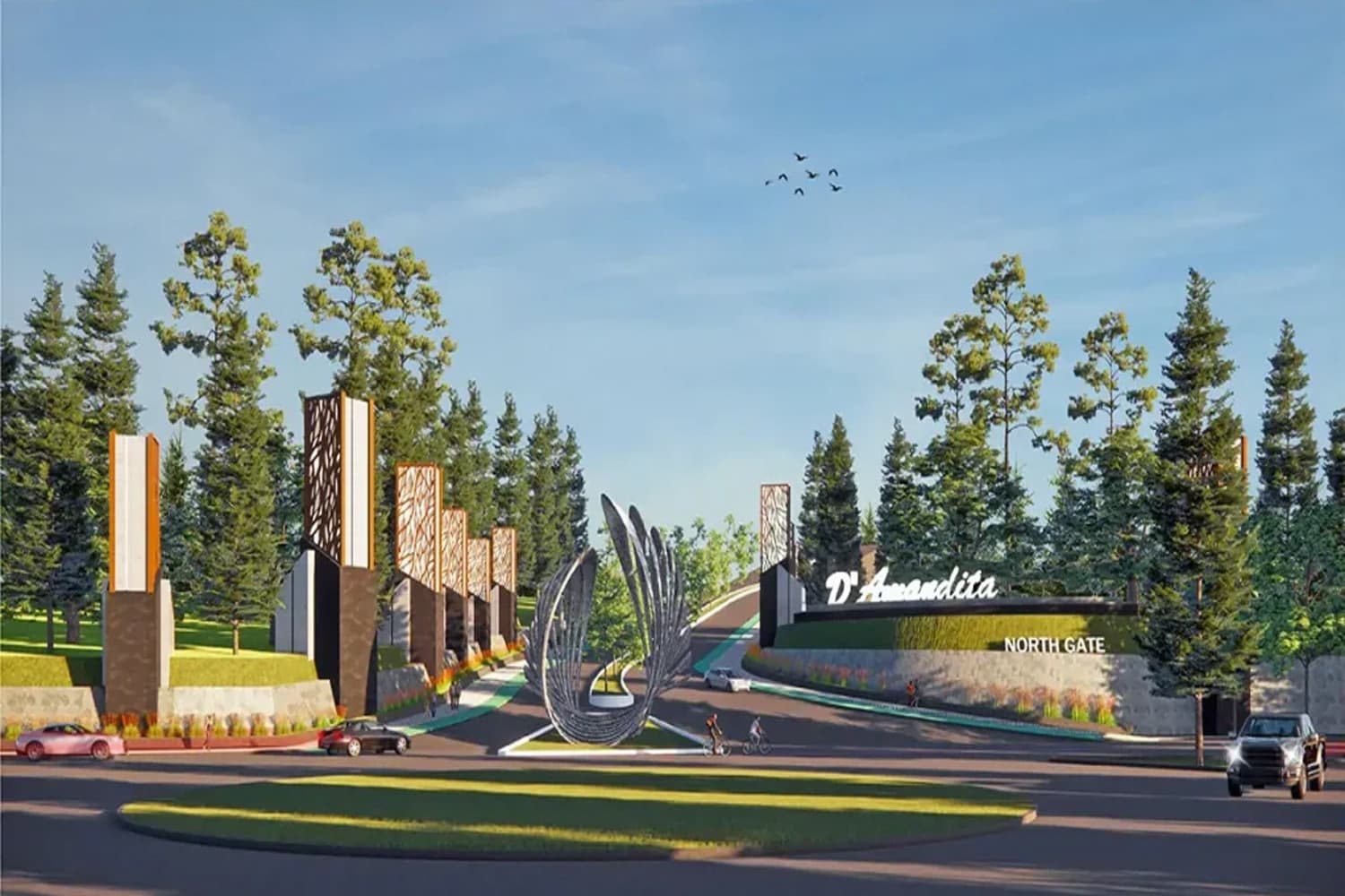 Main Enterance D'Amandita Sentul