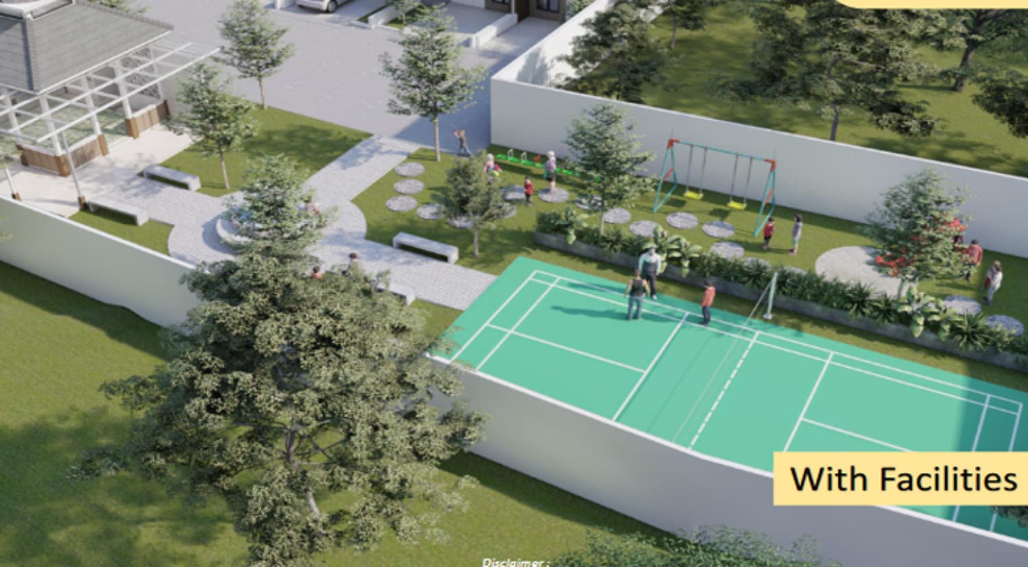 Lapangan Badminton Cakra Astana Estate