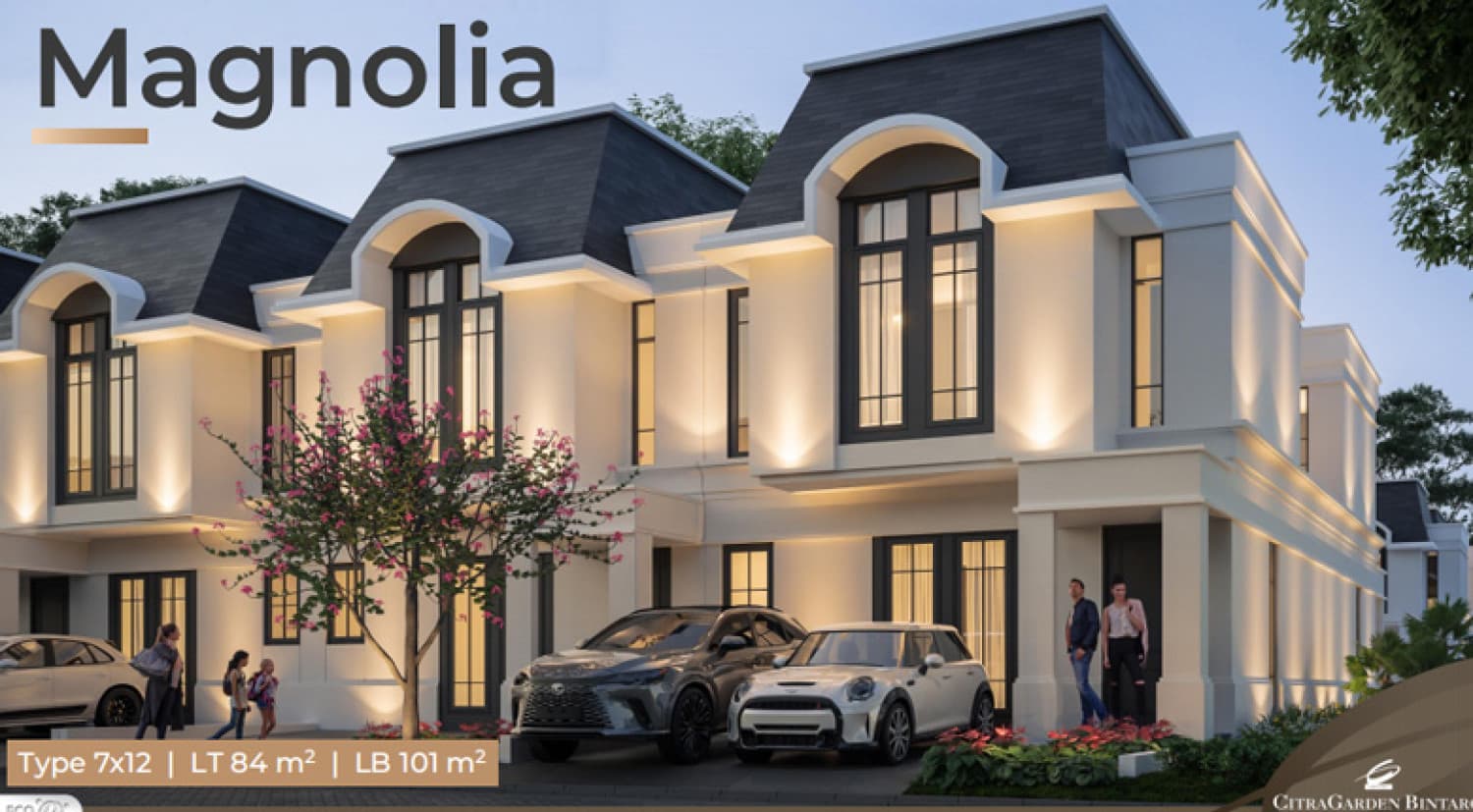 Fasad Calamus Citra Garden Bintaro